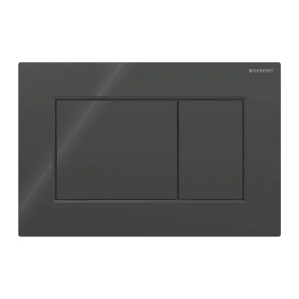 Clapeta de actionare Geberit Sigma01 negru finisaj lucios