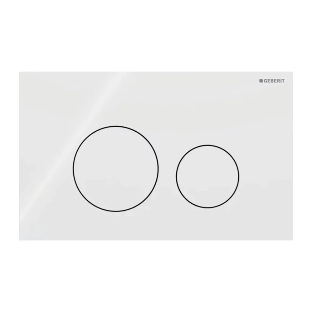 Clapeta de actionare Geberit Sigma40 Slim alb finisaj lucios