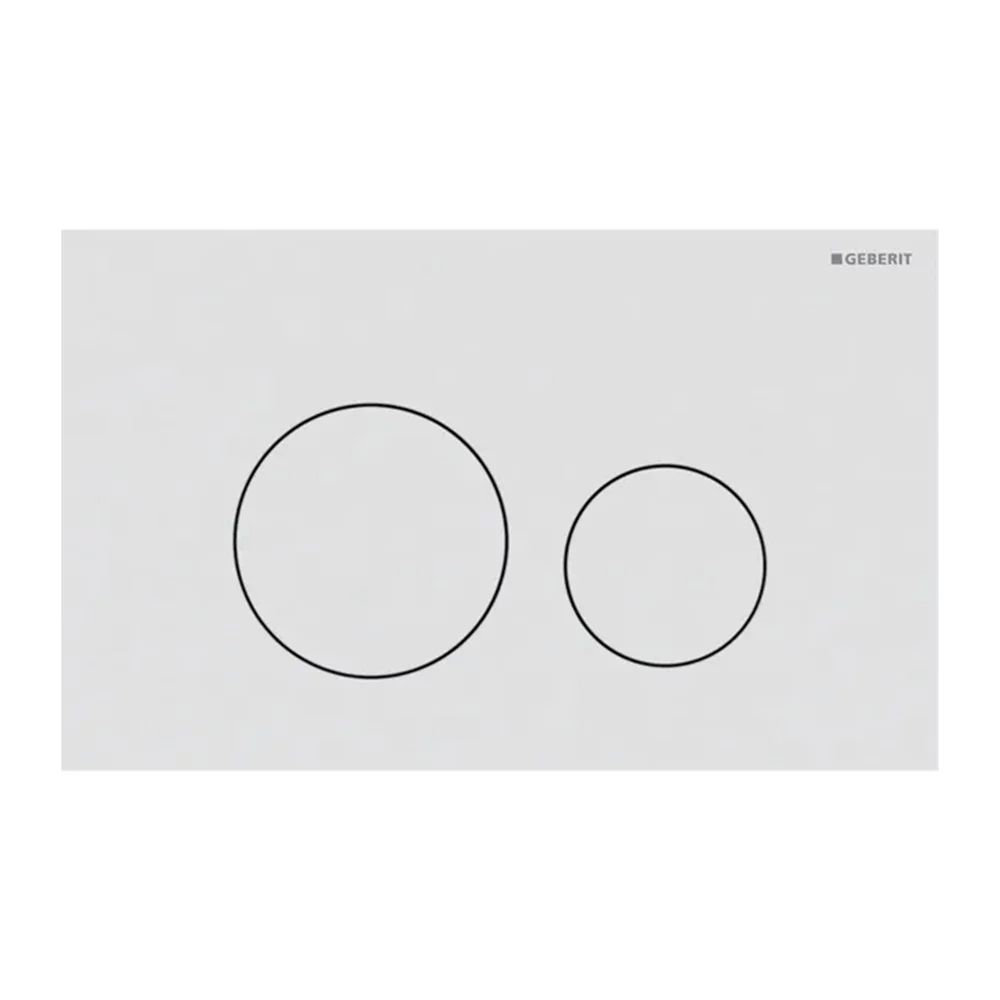 Clapeta de actionare Geberit Sigma40 Slim alb finisaj mat