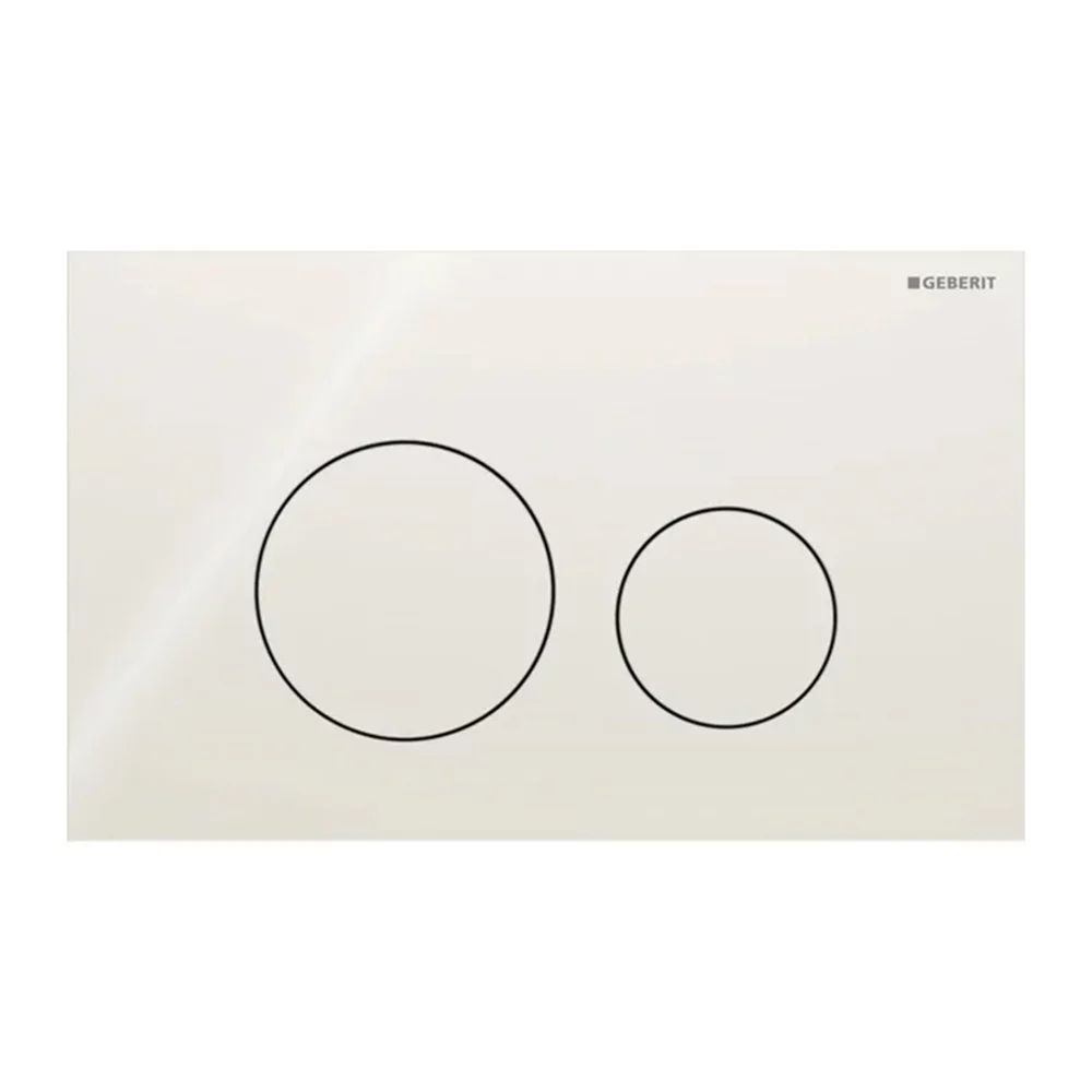 Clapeta de actionare Geberit Sigma40 Slim gri nisip finisaj lucios