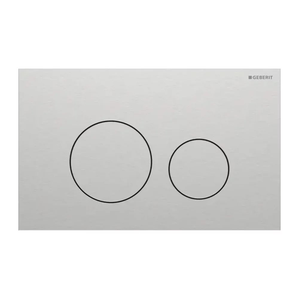 Clapeta de actionare Geberit Sigma40 Slim inox finisaj periat