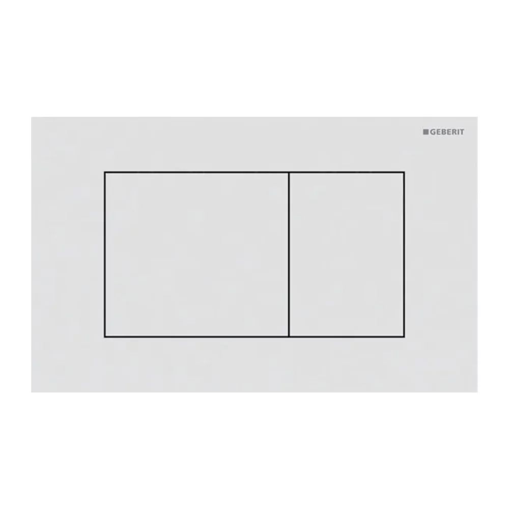 Clapeta de actionare Geberit Sigma40 Slim alb finisaj mat