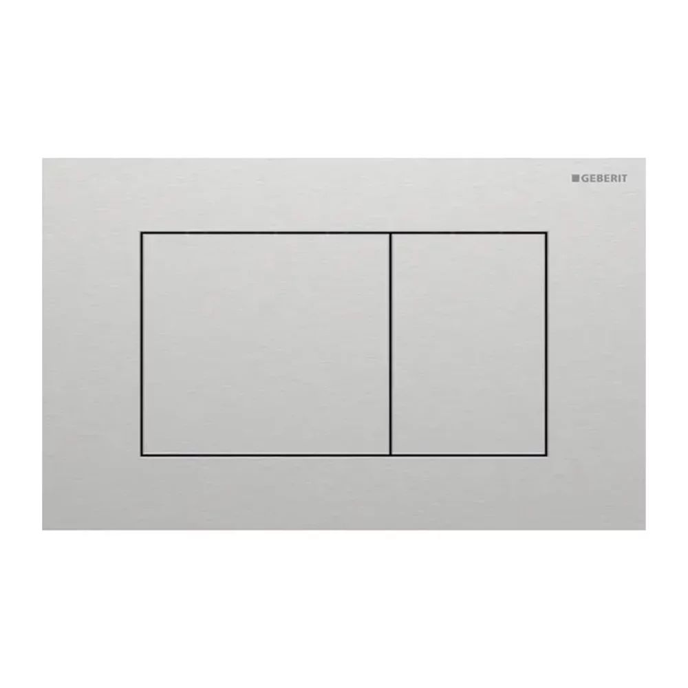 Clapeta de actionare Geberit Sigma40 Slim inox finisaj periat