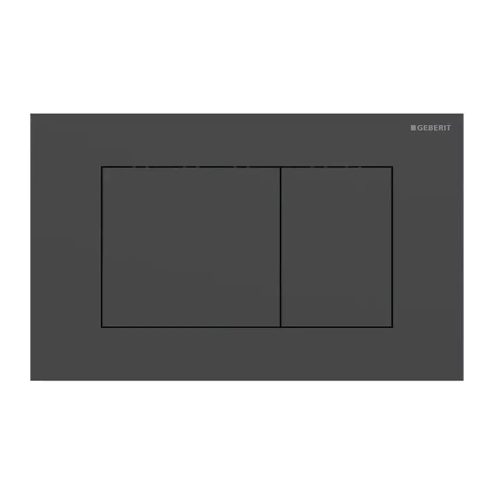 Clapeta de actionare Geberit Sigma40 Slim negru finisaj mat