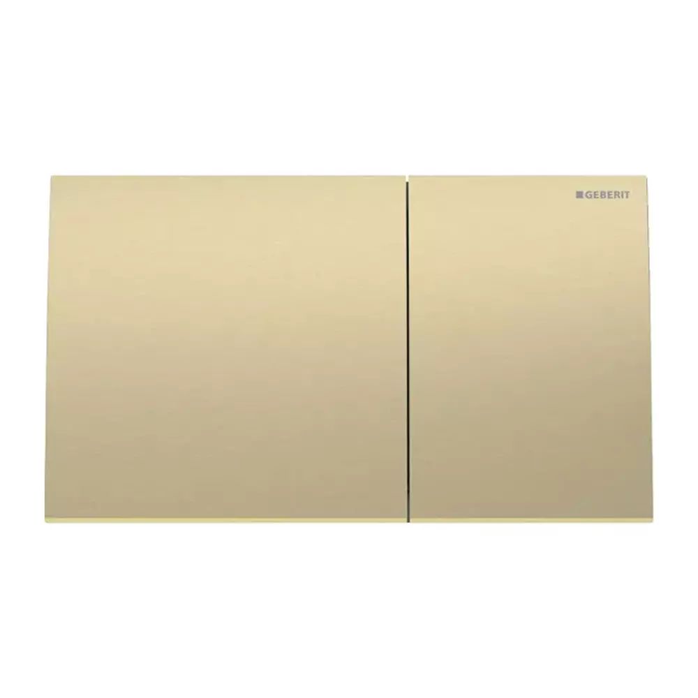 Clapeta de actionare Geberit Sigma70 alama finisaj periat