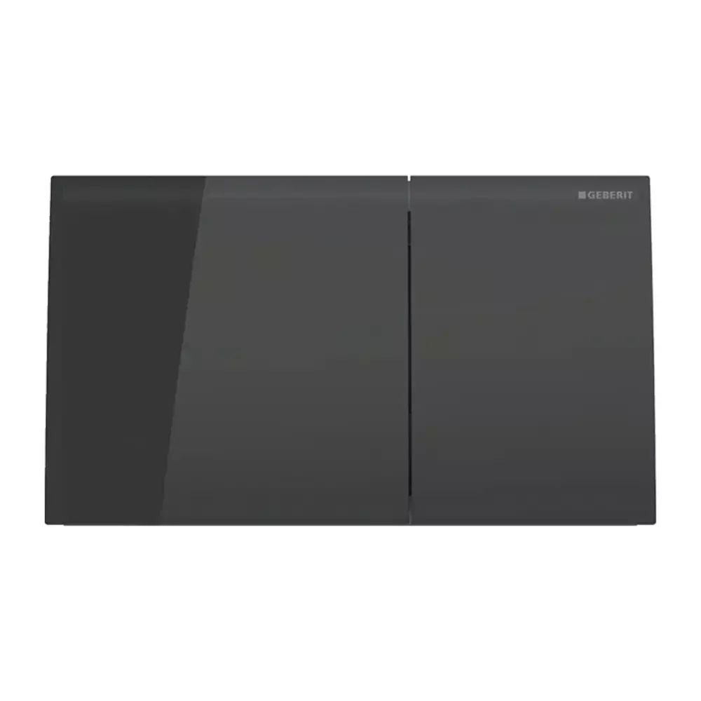 Clapeta de actionare Geberit Sigma70 negru finisaj lucios