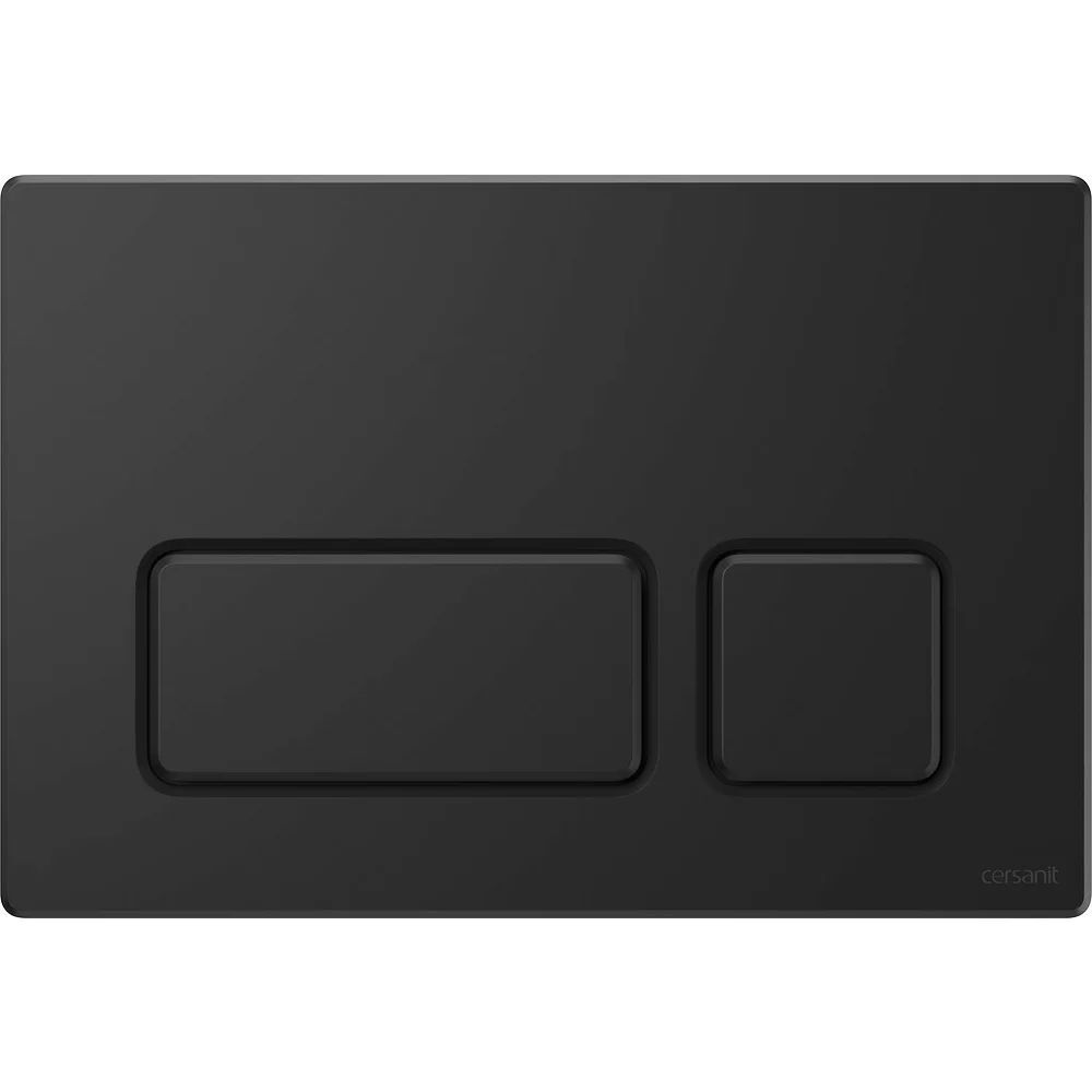 Clapeta de actionare negru mat Cersanit Block