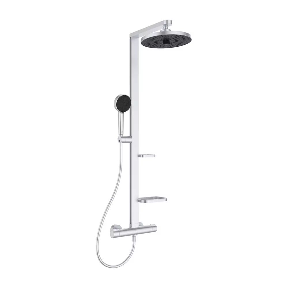 Coloana de dus cu baterie termostatata mat Ideal Standard Alu+