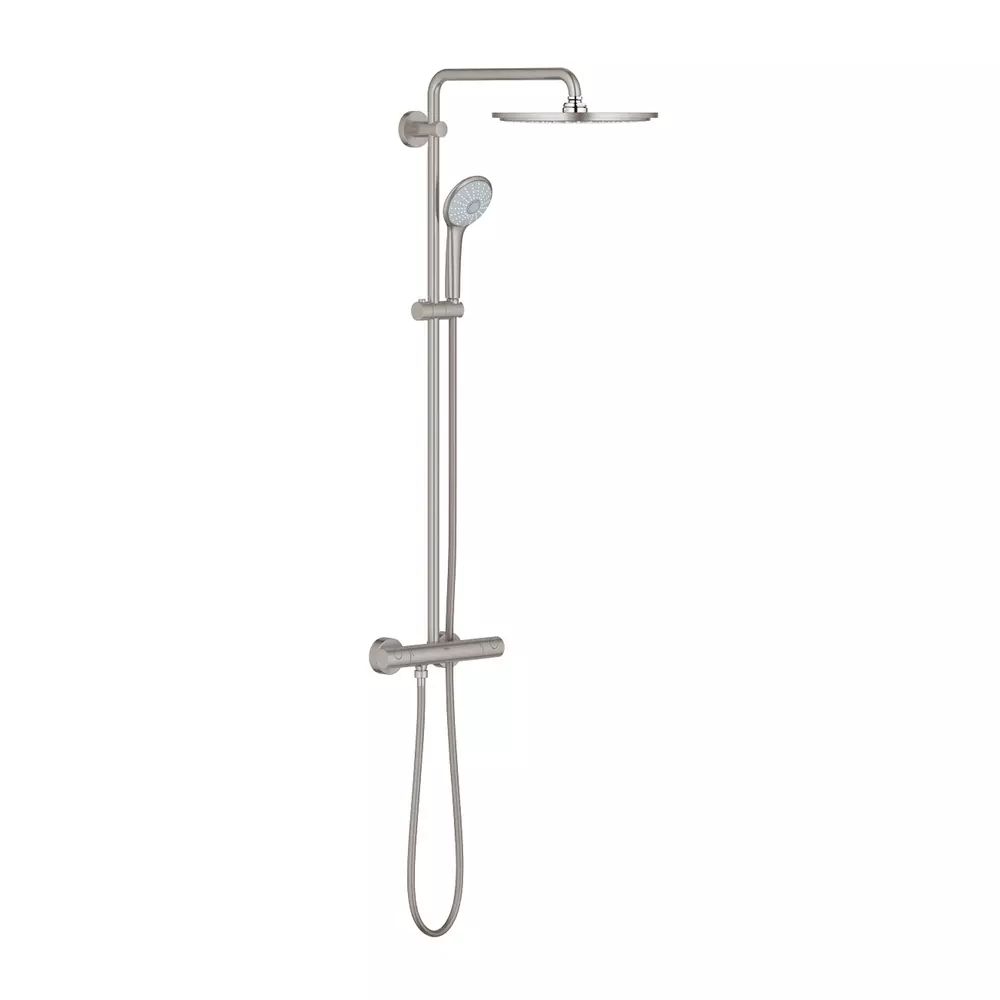 Coloana de dus Grohe Euphoria 310 cu termostat crom periat Supersteel