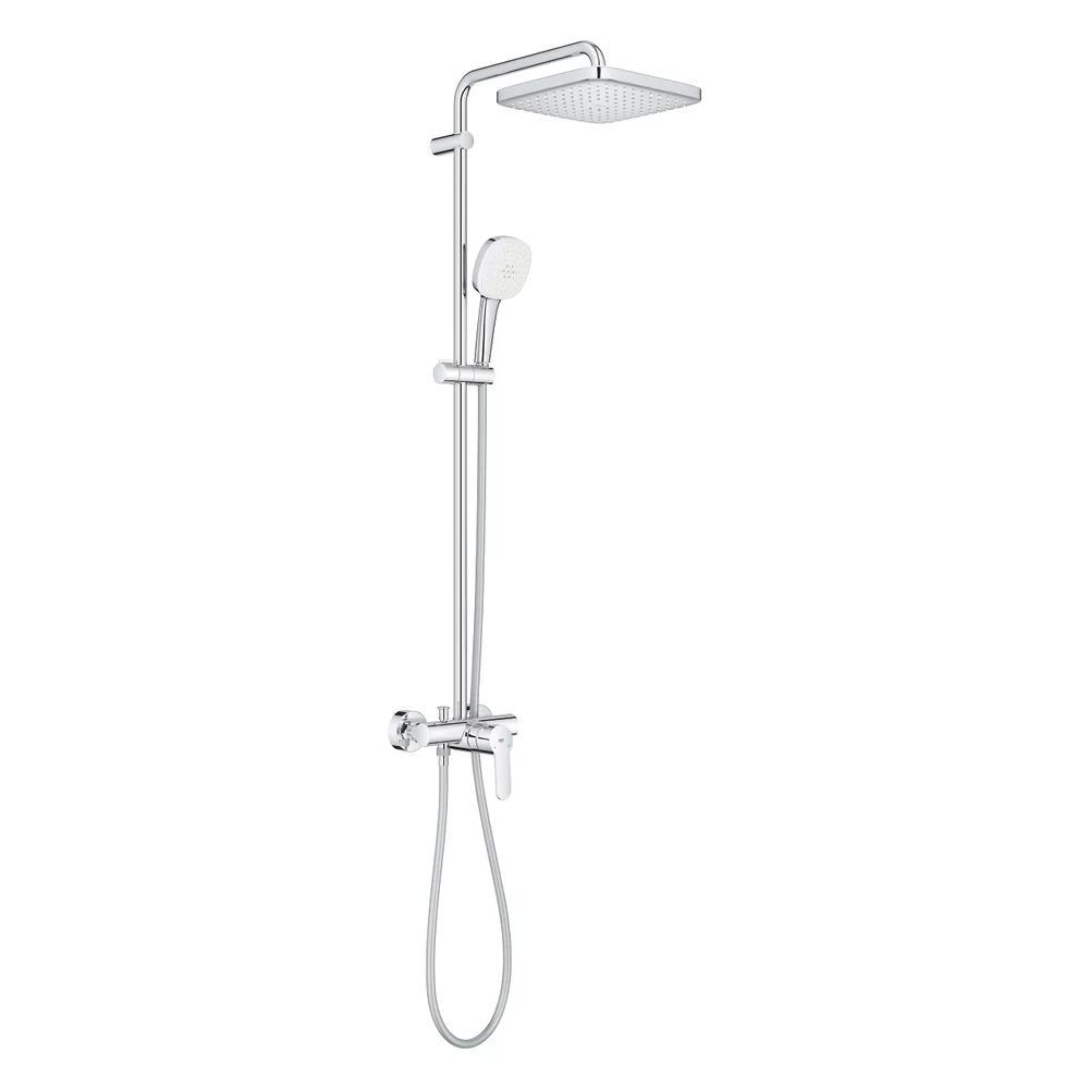 Coloana de dus Grohe Tempesta Cosmopolitan 250 Cube baterie monocomanda crom lucios