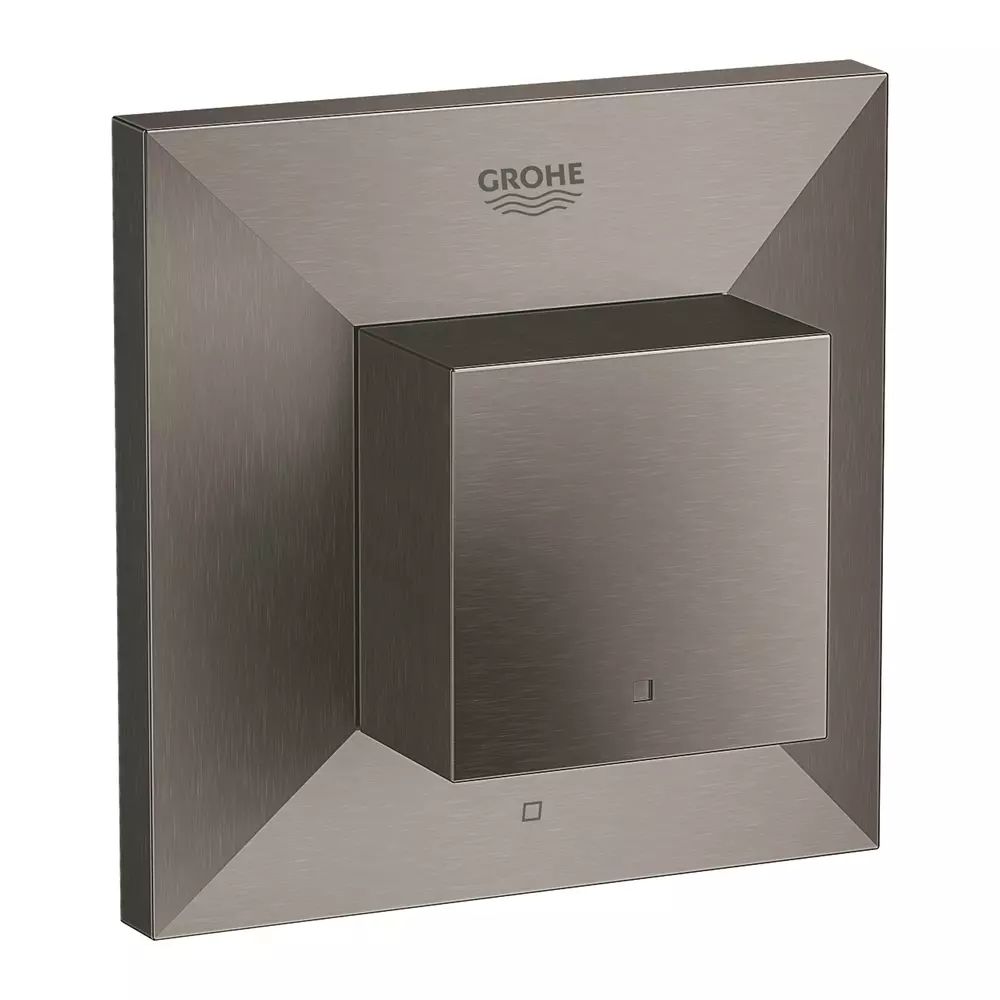 Comutator incastrat Grohe Allure Brilliant antracit periat Hard Graphite