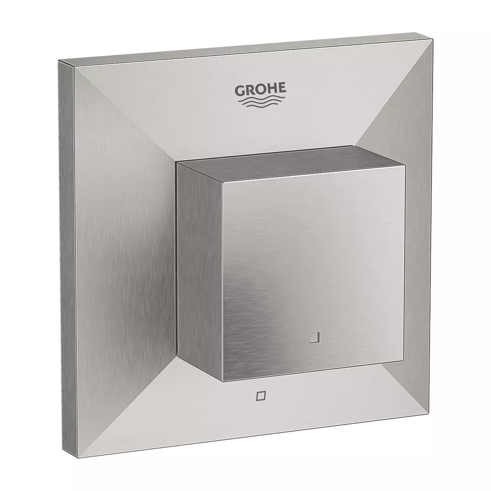 Comutator incastrat Grohe Allure Brilliant crom periat Supersteel