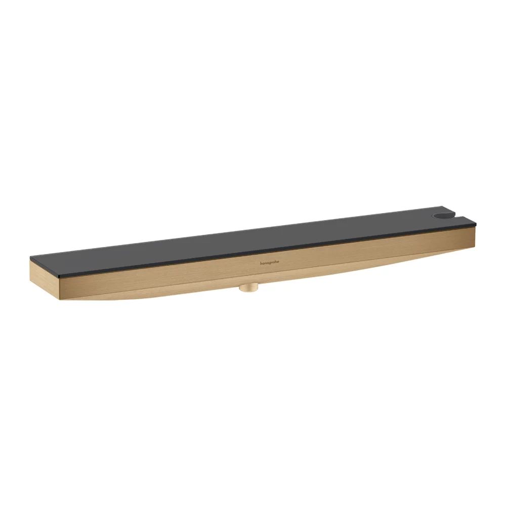 Conector de perete pentru furtun dus Hansgrohe Rainfinity bronz periat