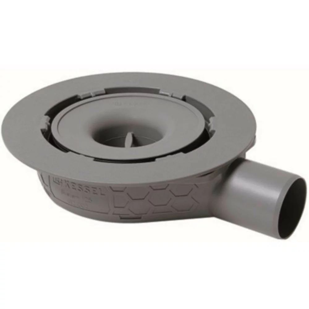 Corp sifon de pardoseala Kessel Ultraflat System 125 cu flansa de hidroizolatie, DN 50