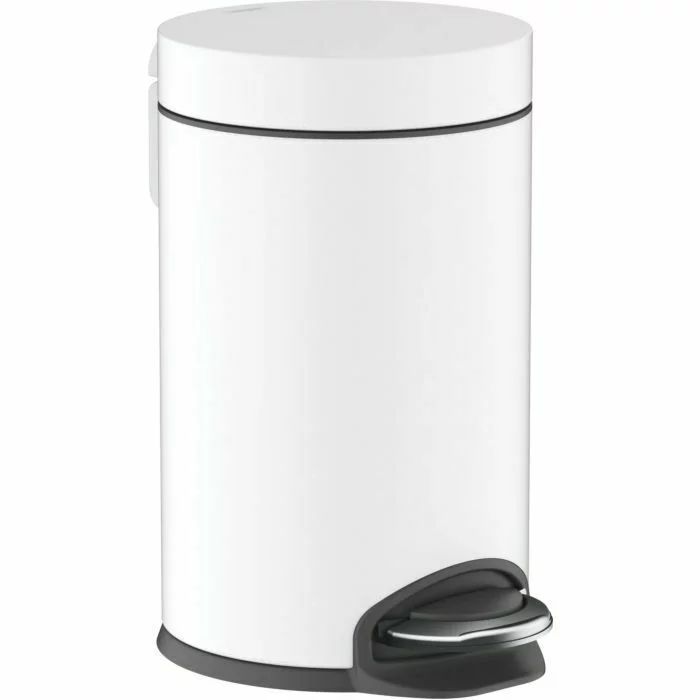 Cos de gunoi cu pedala Hansgrohe AddStoris alb