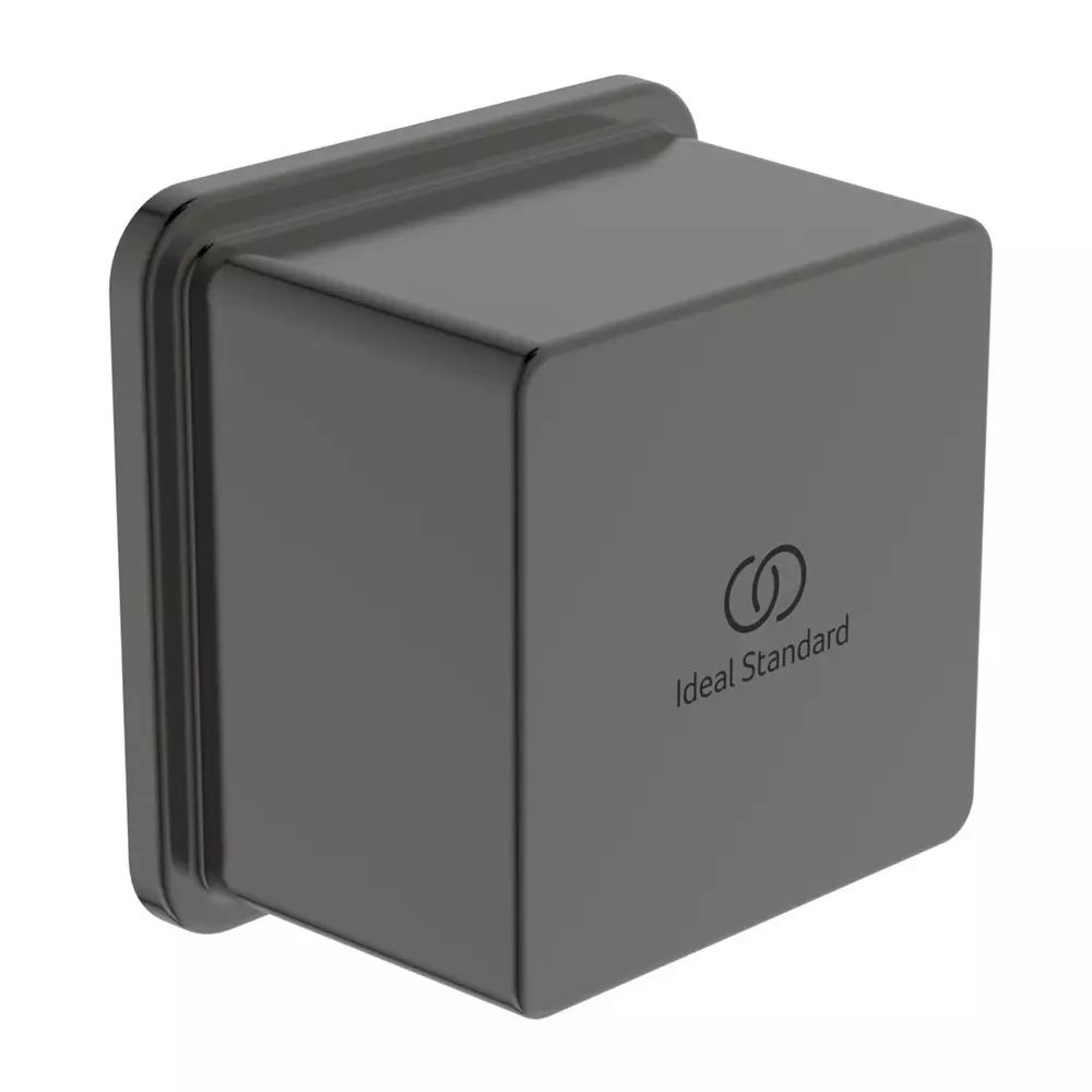 Cot conector perete Ideal Standard Atelier Conca gri Magnetic Grey