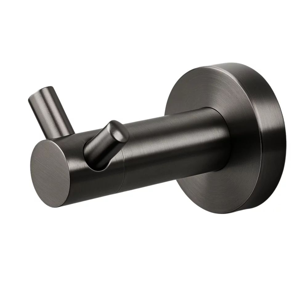 Cuier dublu Balneo Qube Gun Metal mat