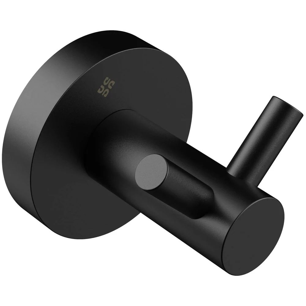 Cuier dublu negru Deante Jasmin
