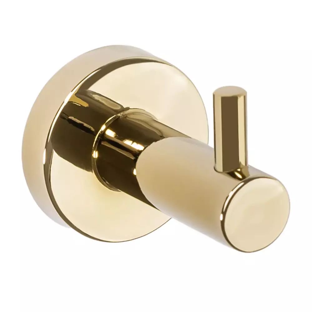 Cuier simplu Rea 322210A finisaj auriu lucios