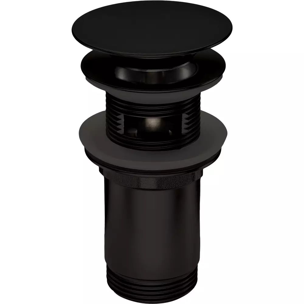 Dop pentru chiuveta sau bideu Deante Click Clack negru
