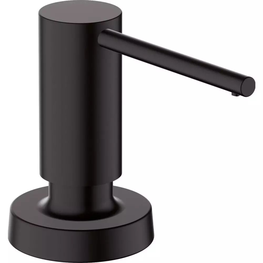 Dozator detergent negru mat Hansgrohe A51