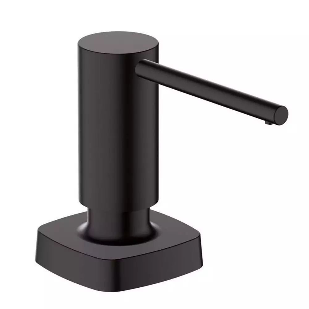 Dozator detergent negru mat Hansgrohe A71