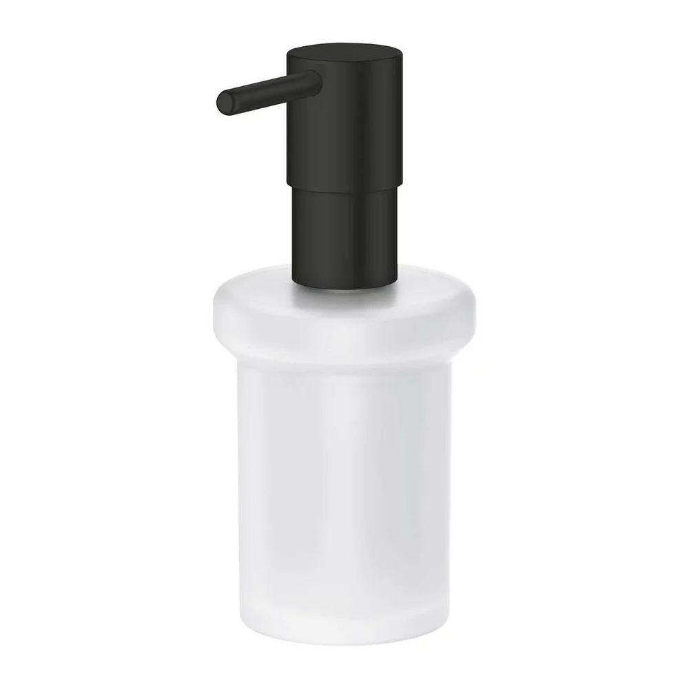 Dozator negru mat Grohe Essentials