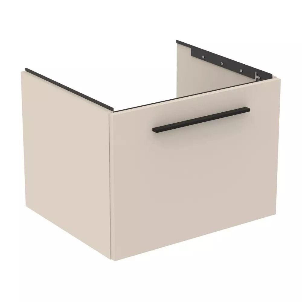 Dulap baza suspendat Ideal Standard i.life B bej nisipiu mat 1 sertar 60 cm