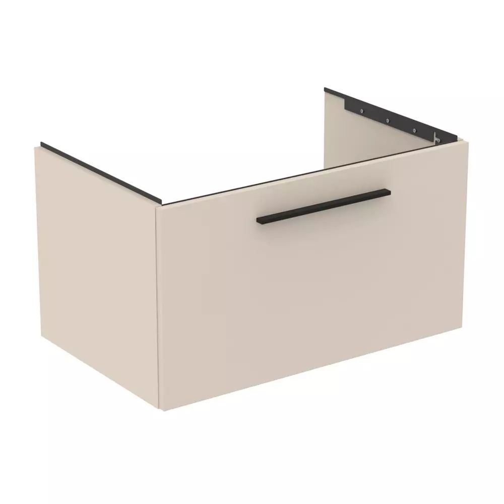 Dulap baza suspendat Ideal Standard i.life B bej nisipiu mat 1 sertar 80 cm