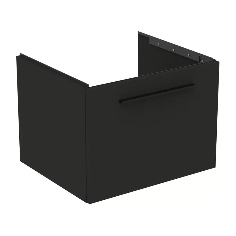 Dulap baza suspendat Ideal Standard i.life B gri carbon mat 1 sertar 60 cm