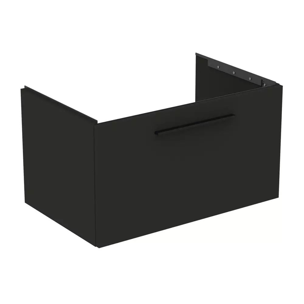 Dulap baza suspendat Ideal Standard i.life B gri carbon mat 1 sertar 80 cm