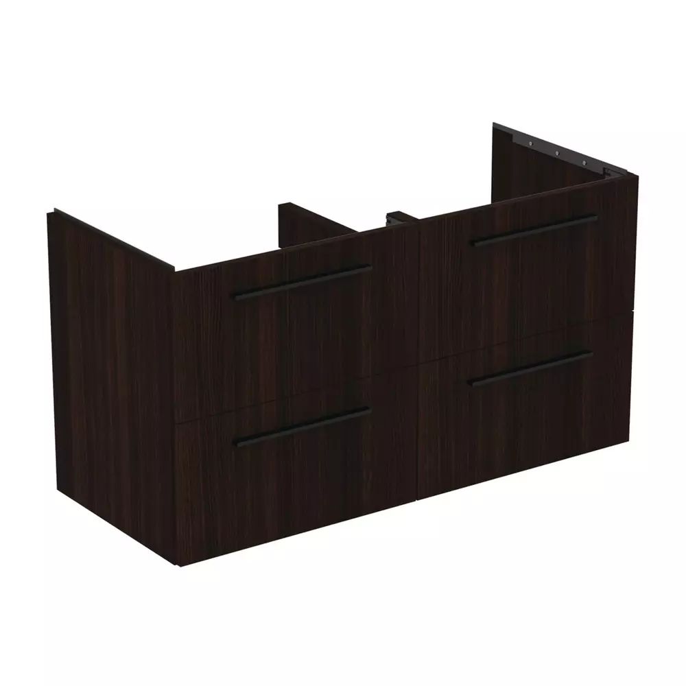 Dulap baza suspendat Ideal Standard i.life B finisaj stejar cafeniu 4 sertare 120 cm