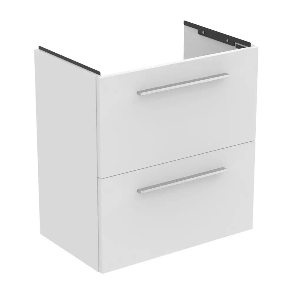 Dulap baza suspendat Ideal Standard i.life S 2 sertare alb mat 60 cm