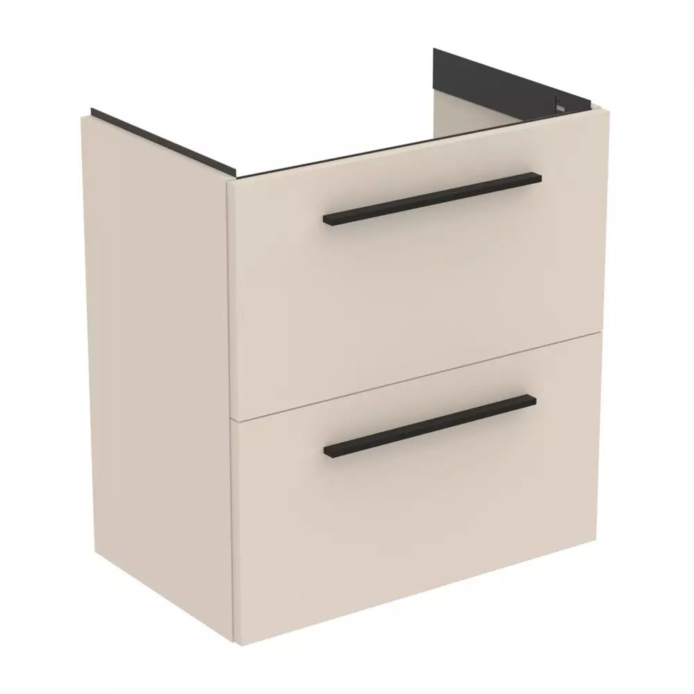 Dulap baza suspendat Ideal Standard i.life S 2 sertare bej - nisip 60 cm