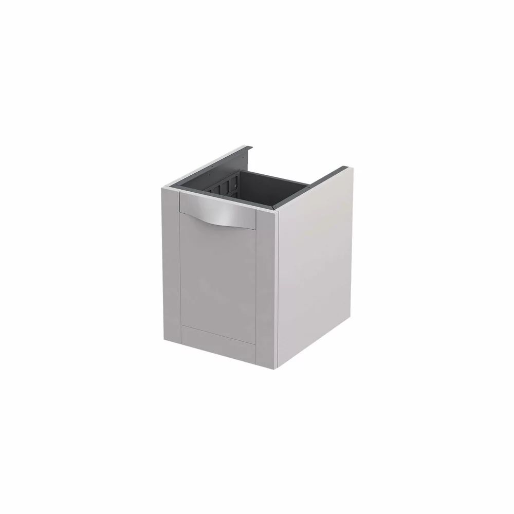 Dulap mediu lateral crem mat Oristo Skagen 40x50 cm sertar cos de rufe