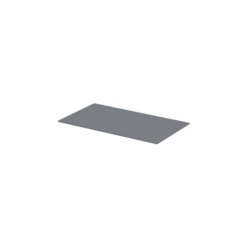 Blat pentru lavoar Oristo Uni gri mat 80 cm