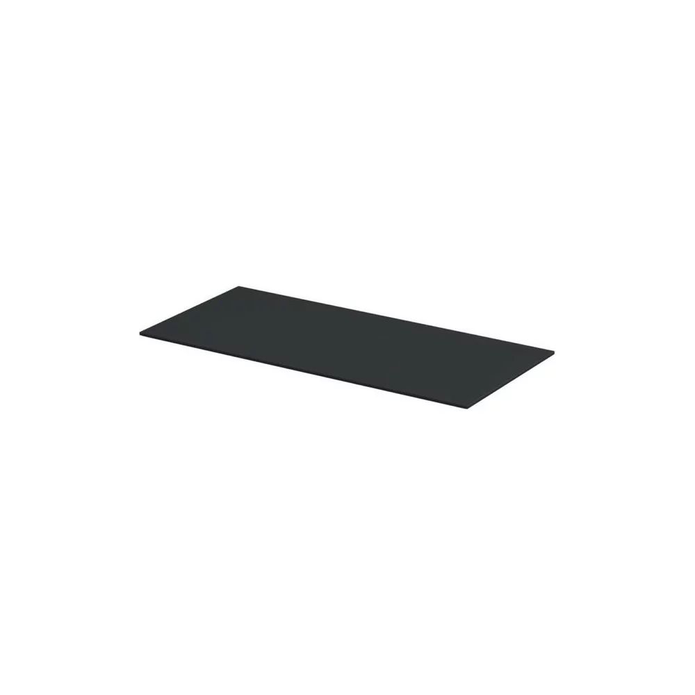Blat pentru lavoar Oristo Uni negru mat 100 cm