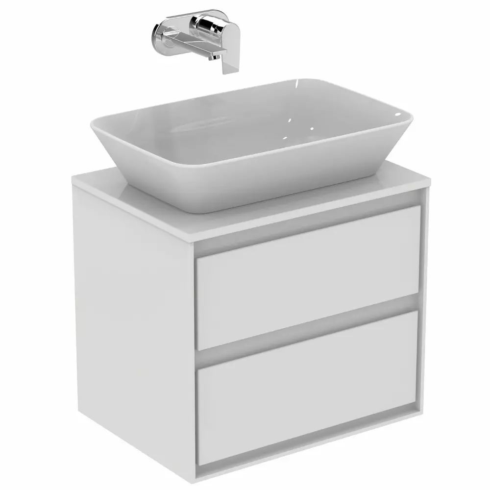 Dulap suspendat pentru lavoar alb Ideal Standard Connect Air 60 cm E0818B2