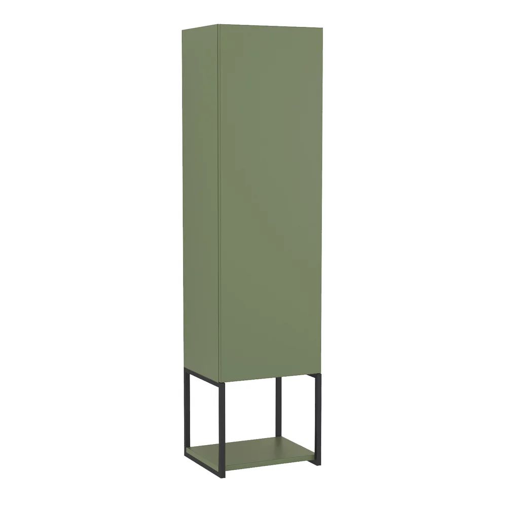 Dulap tip coloana pe pardoseala gri Krofam e-LOV 130 cm