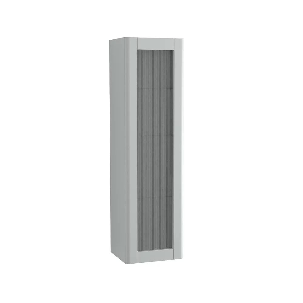 Dulap tip coloana suspendat gri deschis Krofam Moss 125 cm