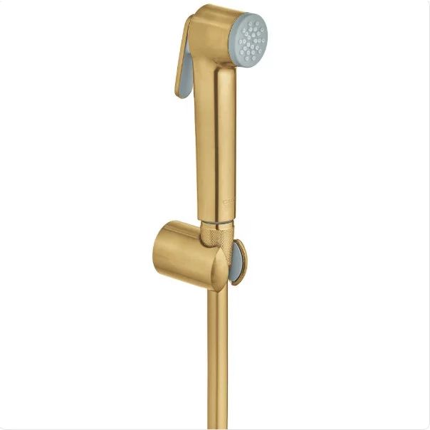 Dus igienic auriu periat Grohe Tempesta F cu suport