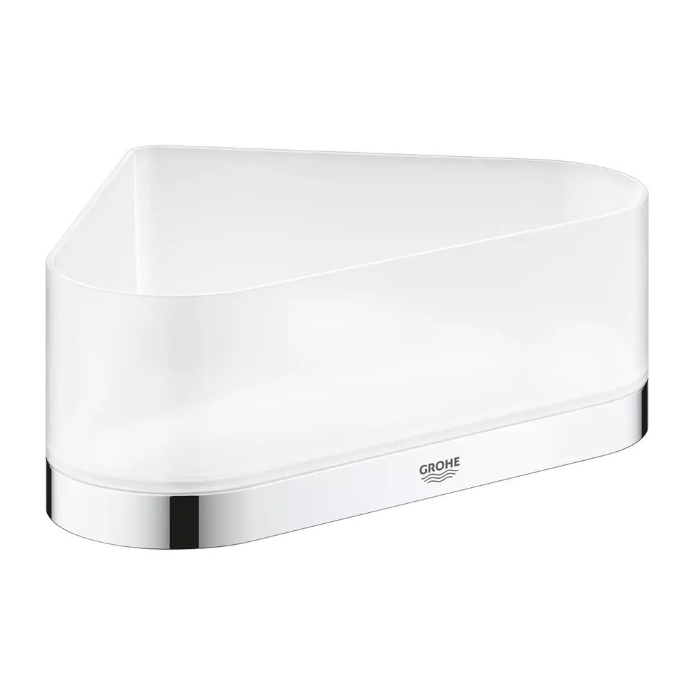 Etajera dus de colt Grohe Selection crom lucios