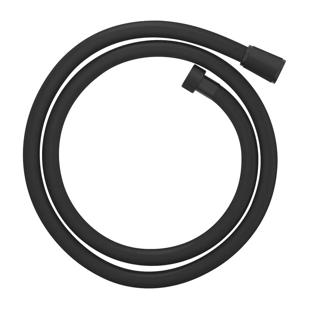 Furtun de dus Grohe SilverFlex 125 cm negru mat Phantom Black