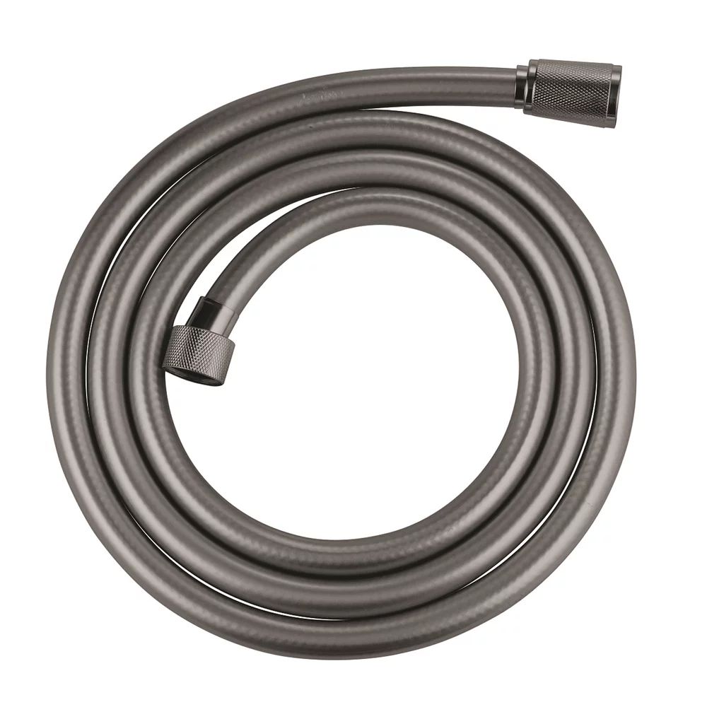 Furtun de dus Grohe Silverflex TwistStop 175 cm Hard Graphite