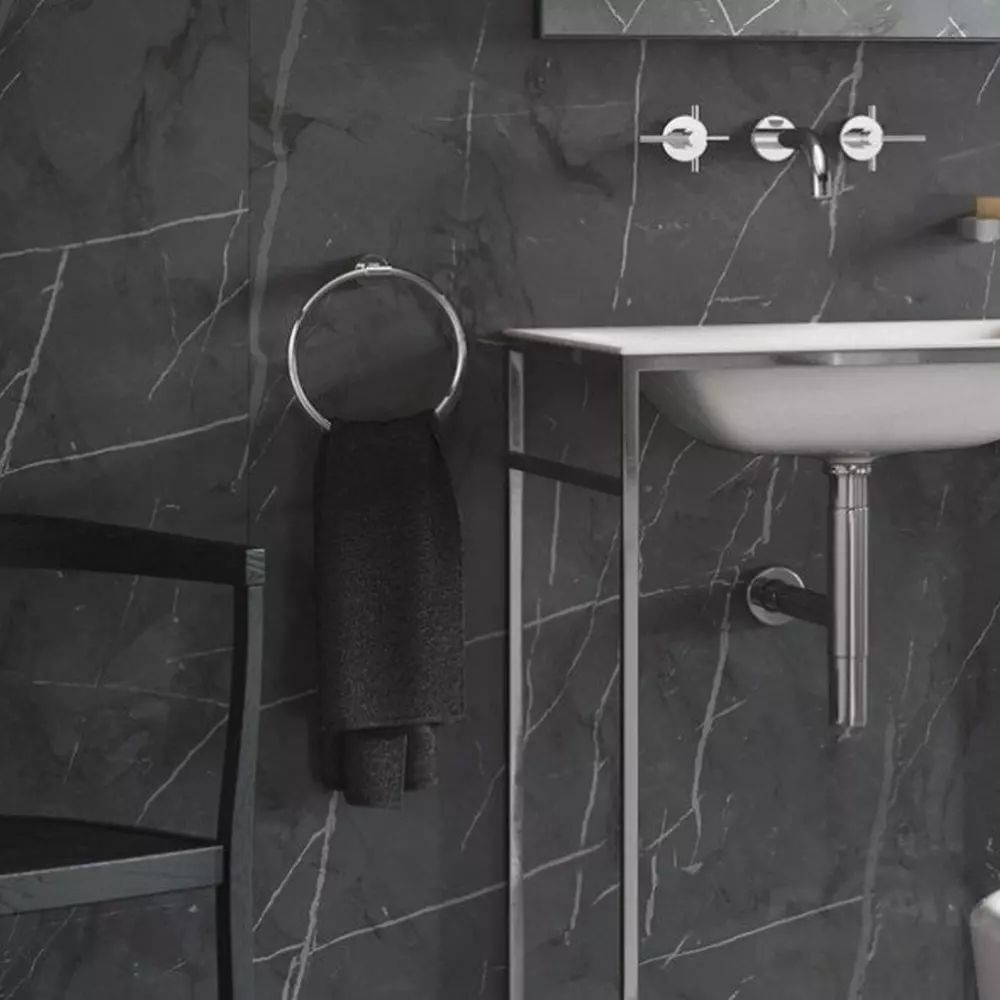 Inel portprosop Grohe Atrio antracit periat Hard Graphite
