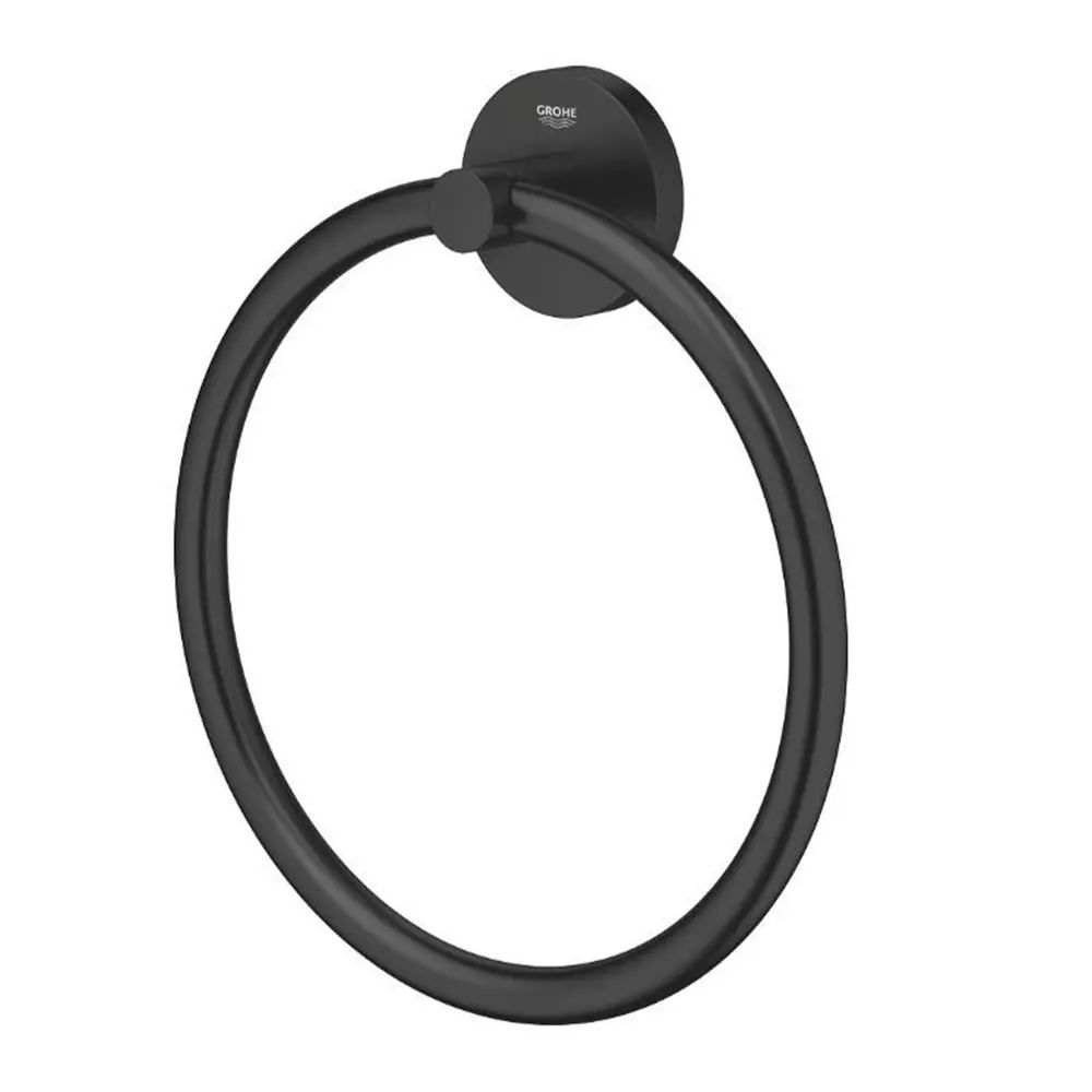 Inel portprosop Grohe Start negru mat