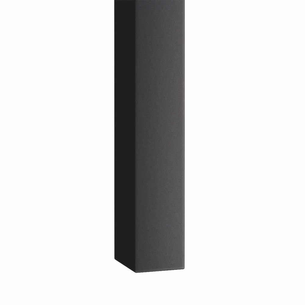 Lamela riflaj Lameo Classic negru mat 3x275 cm