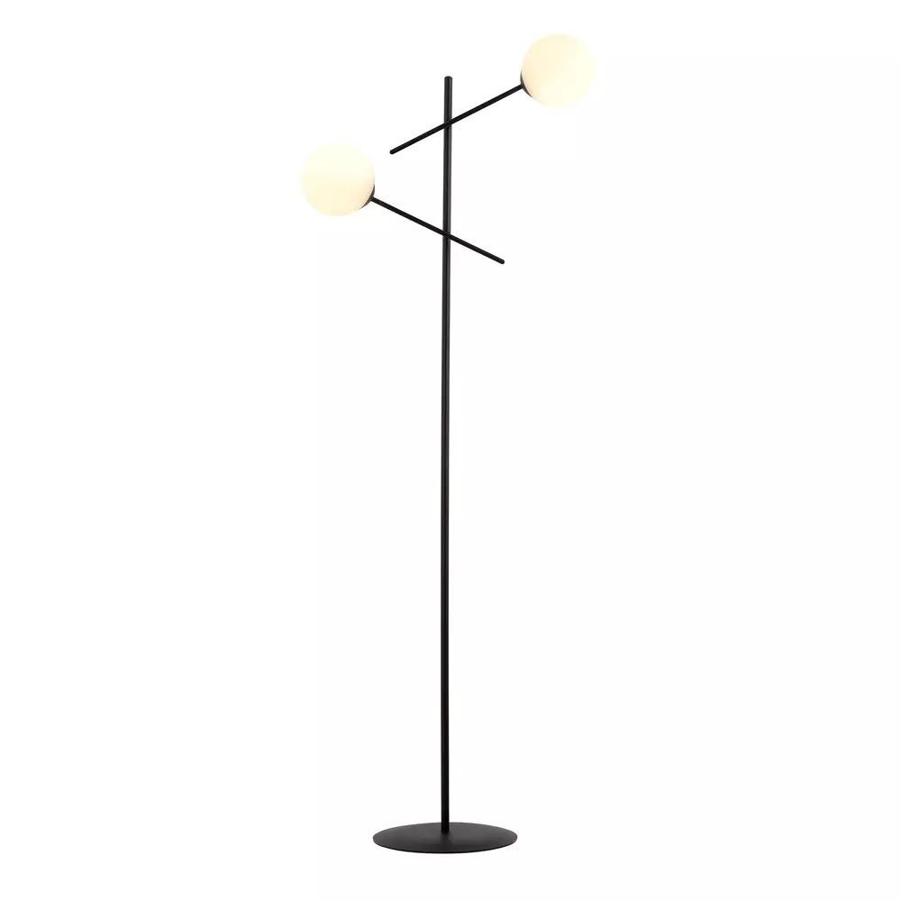 Lampadar Emibig Linear 2 negru/alb