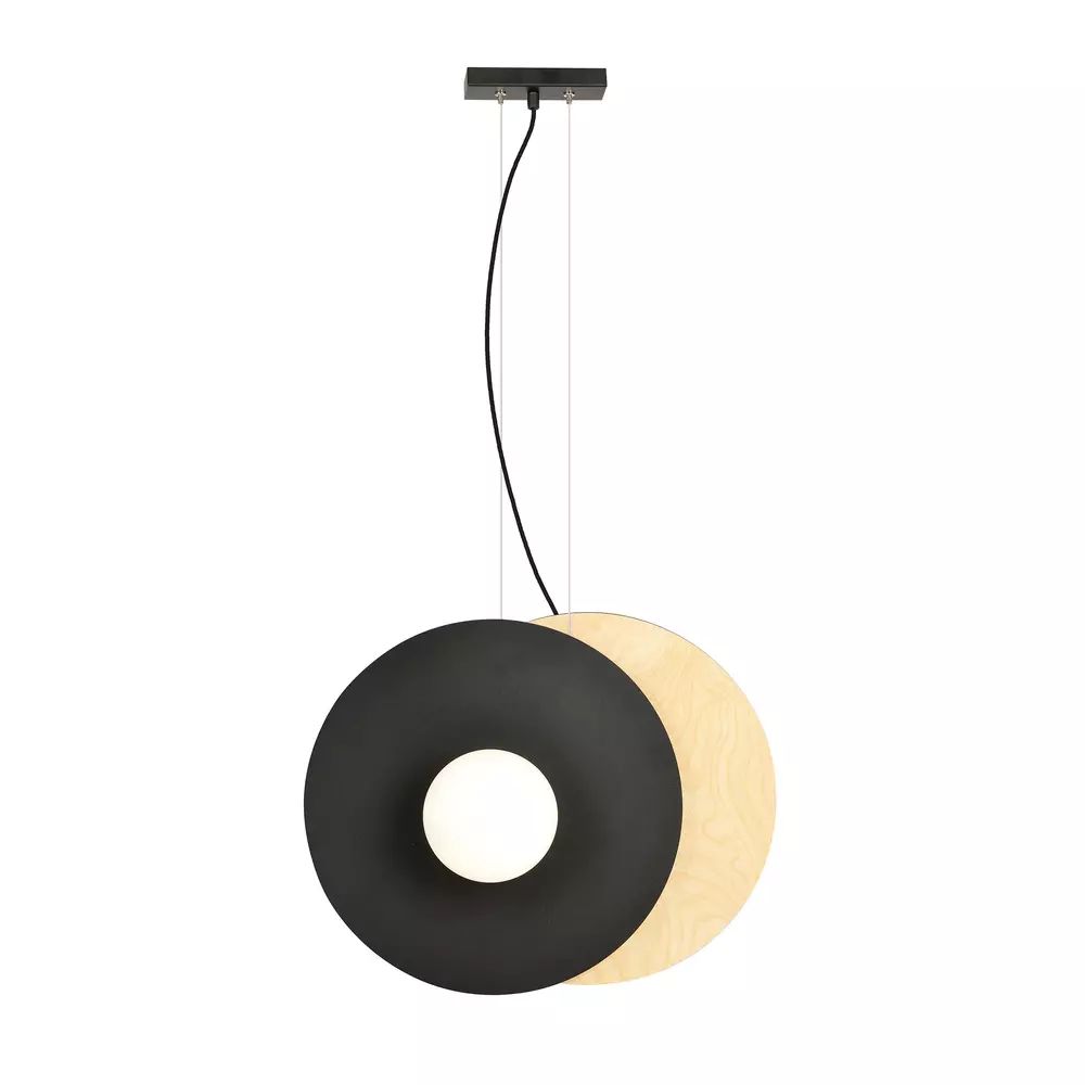Lampadar Emibig Soho 2 BL negru/alb
