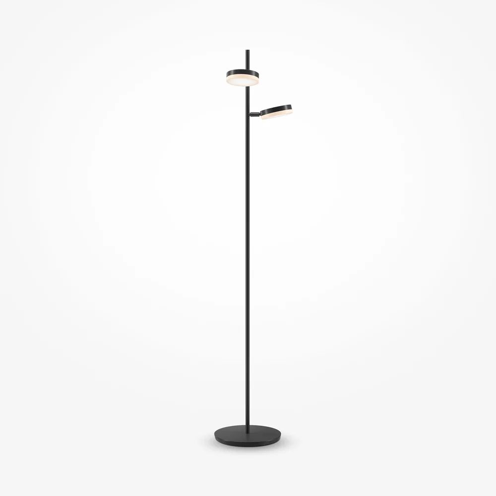 Lampadar Maytoni Fad negru/negru LED x 2